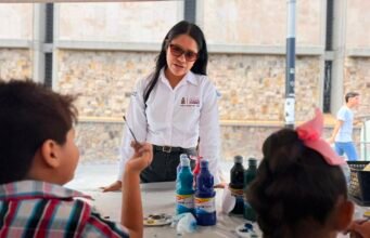 Participa IPACULT con talleres infantiles en la campaña “Sí al Desarme, Sí a la Paz”