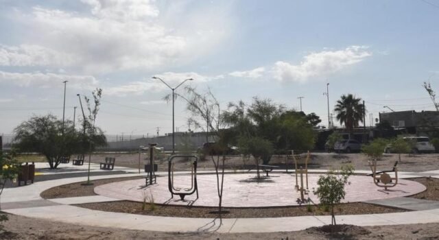 Rehabilita Obras Públicas parques al suroriente de la ciudad