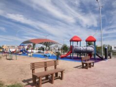 Construye Obras Públicas domos en distintos parques