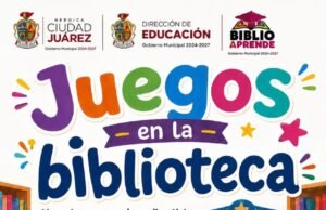 Invitan a juarenses a disfrutar “Juegos en la Biblioteca”