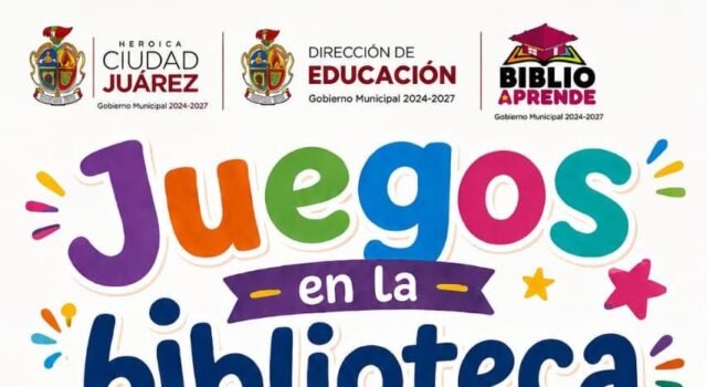 Invitan a juarenses a disfrutar “Juegos en la Biblioteca”