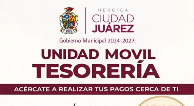 Invitan a aprovechar jornada de Tesorería Móvil en la colonia Juanita Luna