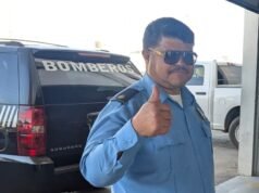 Reconocen 28 años de servicio del Capitán Primero Manuel Ambriz Collazo en Bomberos