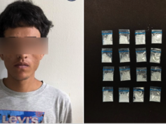 Detienen a presunto distribuidor de droga; traía 20 envoltorios con cocaína