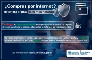 Invita Policía Cibernética de FGE a realizar pagos seguros por internet