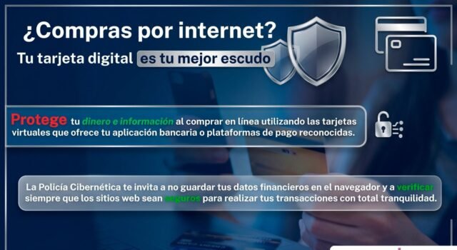 Invita Policía Cibernética de FGE a realizar pagos seguros por internet