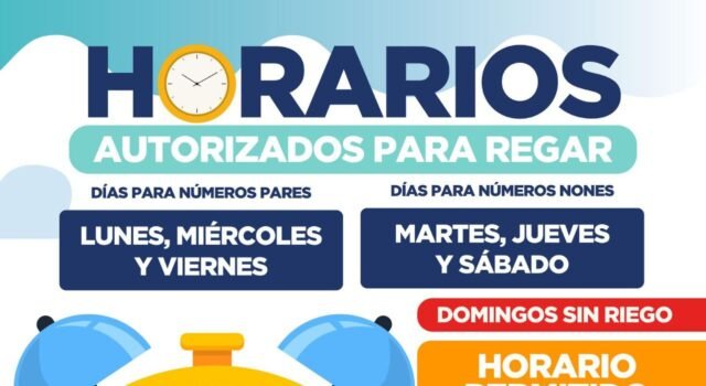 Exhorta JMAS a respetar horarios de riego en verano