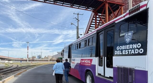 Llega CAM Móvil del JuárezBus a colonia La Cuesta