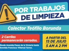 Continuará JMAS con limpieza del colector Teófilo Borunda.