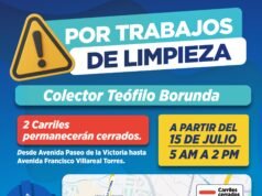 Continuará JMAS con limpieza del colector Teófilo Borunda.