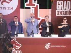 Reconoce Presidente Municipal esfuerzo de 822 egresados del CBTIS 114