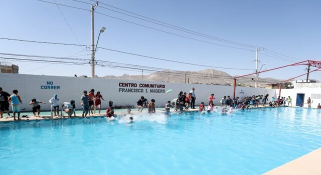 Mañana abre sus puertas la alberca del Centro Comunitario Francisco I. Madero