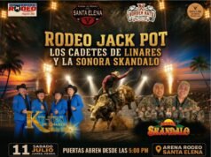 Invitan al Rodeo Jack Pot en Arena Santa Elena