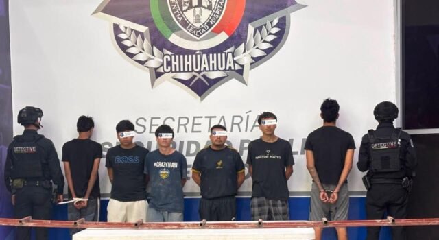 Detiene SSPE a 6 presuntos traficantes de personas en Juárez