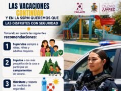 Refuerza SSPM recomendaciones para unas vacaciones seguras
