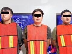 Detienen a tres sujetos en posesión de vehículo; les localizan marihuana y cristal
