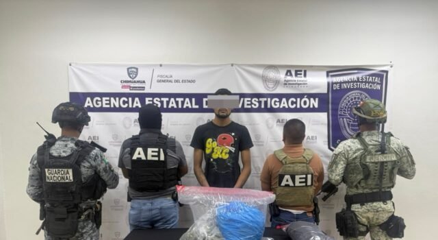 Arrestan a masculino con tres kilos de mariguana en Cerradas del Parque