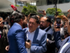 Empujones y gritos: Arturo Ávila y Carlos Gutiérrez protagonizan tenso enfrentamiento en el Senado.