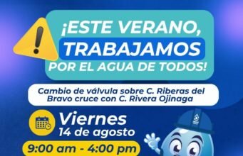 Realizará JMAS cambio de válvula en red de agua potable
