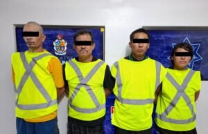 Detienen a cuatro personas tras amenazar a trabajador de la CFE