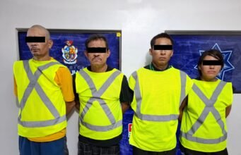 Detienen a cuatro personas tras amenazar a trabajador de la CFE