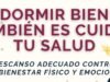 Salud Municipal recomienda dormir adecuadamente para prevenir afectaciones a la salud