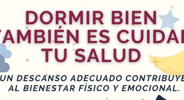 Salud Municipal recomienda dormir adecuadamente para prevenir afectaciones a la salud