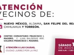 Llevarán Cruzada de Atención a las Causas a la colonia Francisco I. Madero