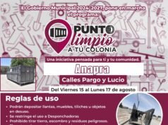 Invita Municipio a aprovechar los Puntos Limpios a tu Colonia