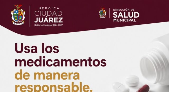 Exhorta la Dirección de Salud Municipal a hacer uso responsable de los medicamento