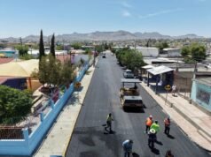Mantiene Obras Públicas rehabilitación de calles en el norponiente de la ciudad