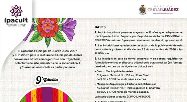 Invita IPACULT a participar en la novena edición de GisArte