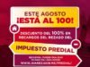Invitan a aprovechar últimos días del descuento en recargos del impuesto predial