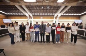 Reconoce Presidente Ortiz Orpinel talento juarense con el Premio de la Juventud Maass 2026