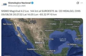 Sismos sacuden distintas regiones de México