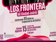 Invitan al Festival Cultural 60 y más y al concierto de Los Frontera en la Antigua Presidencia Municipal