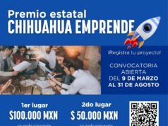 Concluye el 31 de agosto plazo para registrarse en el Premio Chihuahua Emprende 2026