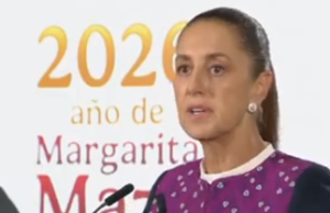 Presidenta Sheinbaum llama a denunciar cualquier amenaza luego de los dichos de Maru Campos sobre la FGR.