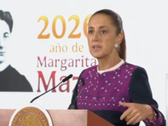 Presidenta Sheinbaum llama a denunciar cualquier amenaza luego de los dichos de Maru Campos sobre la FGR.