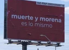 Andrea Chávez acusa a la gobernadora por los espectaculares puestos por el PAN