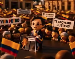 Gustavo Petro pone fin a su gobierno con una conferencia matutina similar a la de AMLO.