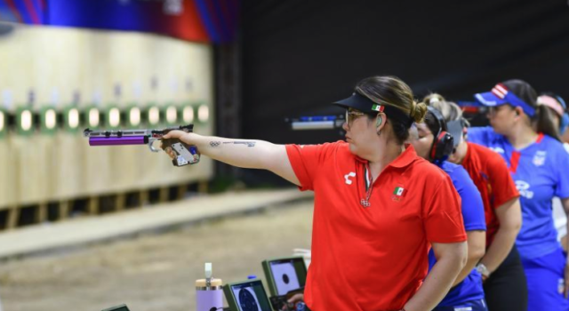 México se apodera de las medallas de oro en Pistola de Aire
