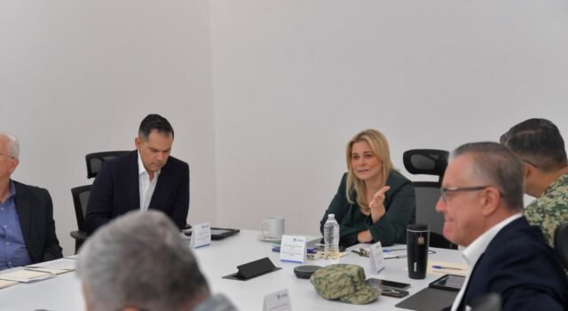 Maru Campos preside Mesa de Seguridad en la ciudad de Cuauhtémoc