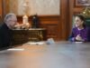La presidenta Claudia Sheinbaum sostiene un encuentro con el cardenal Pietro Parolin y analiza el uso responsable de la inteligencia artificial.
