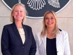 Maru Campos se reúne con la cónsul general de los Estados Unidos en Ciudad Juárez