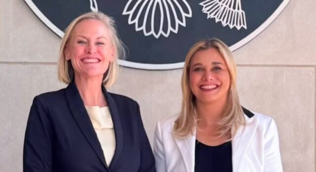 Maru Campos se reúne con la cónsul general de los Estados Unidos en Ciudad Juárez