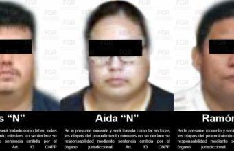 Por los delitos de secuestro agravado, tráfico de personas y delincuencia organizada FGR lleva a proceso a tres personas