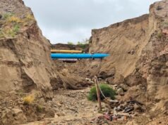 JMAS atiende reportes por las intensas lluvias en distintos sectores de Juárez