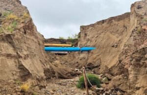 JMAS atiende reportes por las intensas lluvias en distintos sectores de Juárez