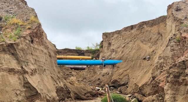 JMAS atiende reportes por las intensas lluvias en distintos sectores de Juárez